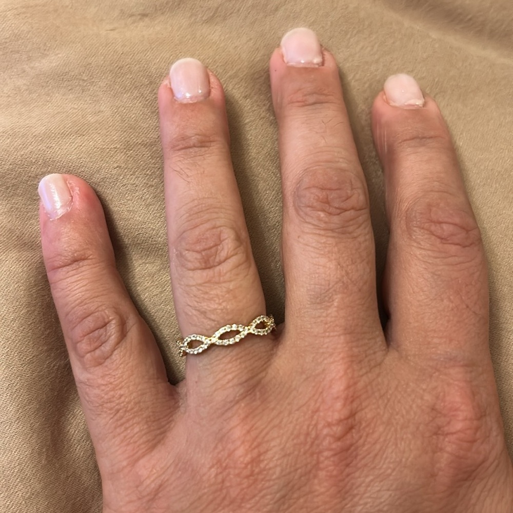 Dana Rebecca designs Sophia Ryan infinity ring - Picture 3 of 6